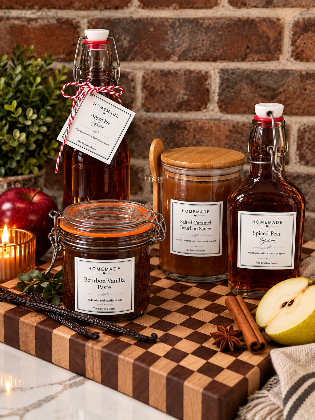 The Bourbon Room Printable Label Collection
