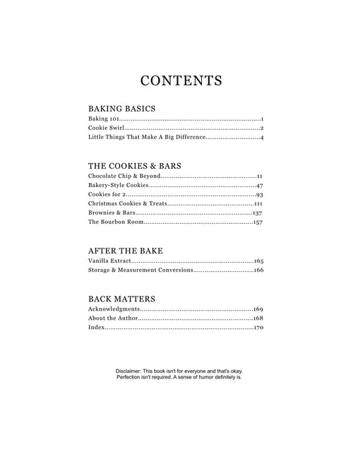 The Hair Down Baker Cookbook